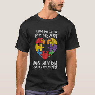 Autism Awareness Uncle Aunt Family Autistic Kids A T-Shirt