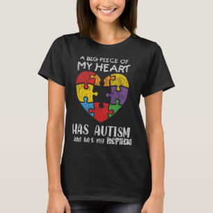 Autism Awareness Uncle Aunt Family Autistic Kids A T-Shirt