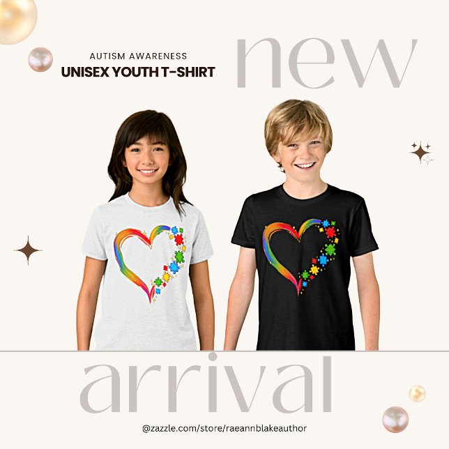 Autism Awareness Unisex Youth T-Shirt Tri-Blend Shirt (Creator Uploaded)