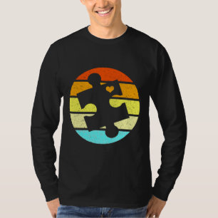Autism Awareness Vintage Cute Asd Or Neurodiversit T-Shirt