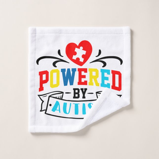 Autism Awareness Wash Cloth (Wash Cloth)