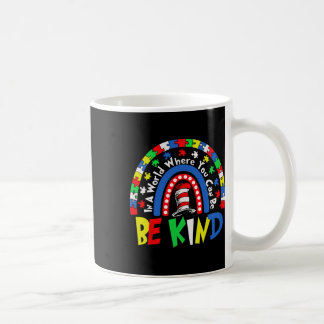 Autism Awareness Why Fit In Doctor Teacher Cat In Coffee Mug