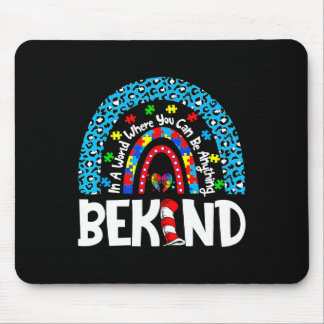 Autism Awareness Why Fit In Doctor Teacher Cat In Mouse Pad