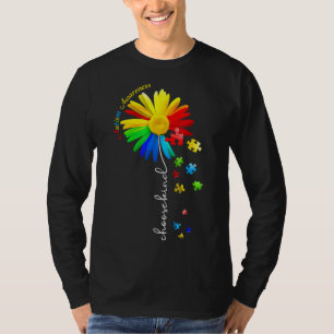 Autism Awareness Women Kids Mum Choose Kind Autism T-Shirt