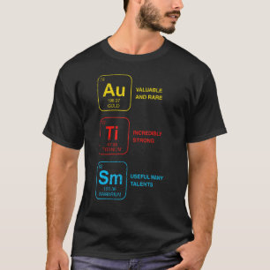 Autism Awareness Women Men Kids Elements Periodic T-Shirt