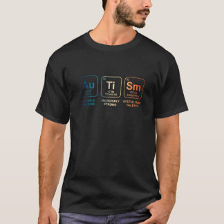 Autism Awareness Women Men Kids mum Elements Perio T-Shirt