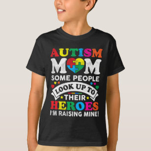 Autism Awareness Women Mum Mother's Day Proud Auti T-Shirt