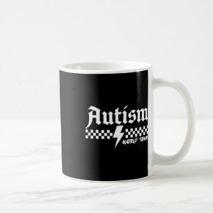 Autism Awareness World Autism Tour Be Kind Puzzle  Coffee Mug