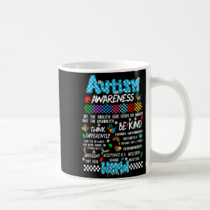 Autism Awareness World Tour Sped Teacher Love Need Coffee Mug