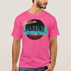 autism awarness retrowave T-Shirt