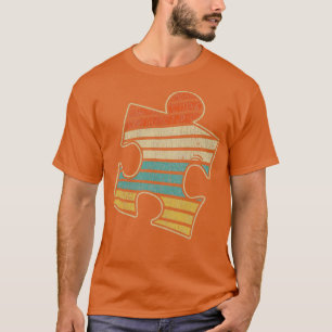 Autism Awerness Vintage 70s 80s Autistic Kids T-Shirt