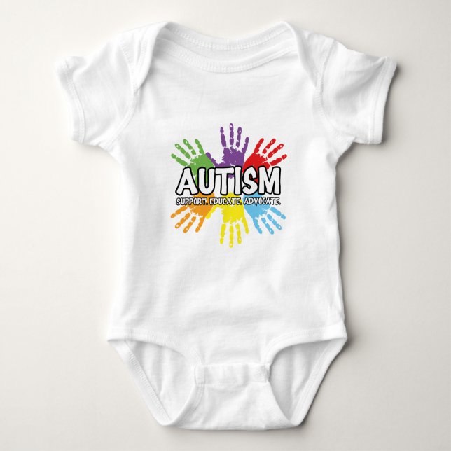 Autism Baby Bodysuit (Front)