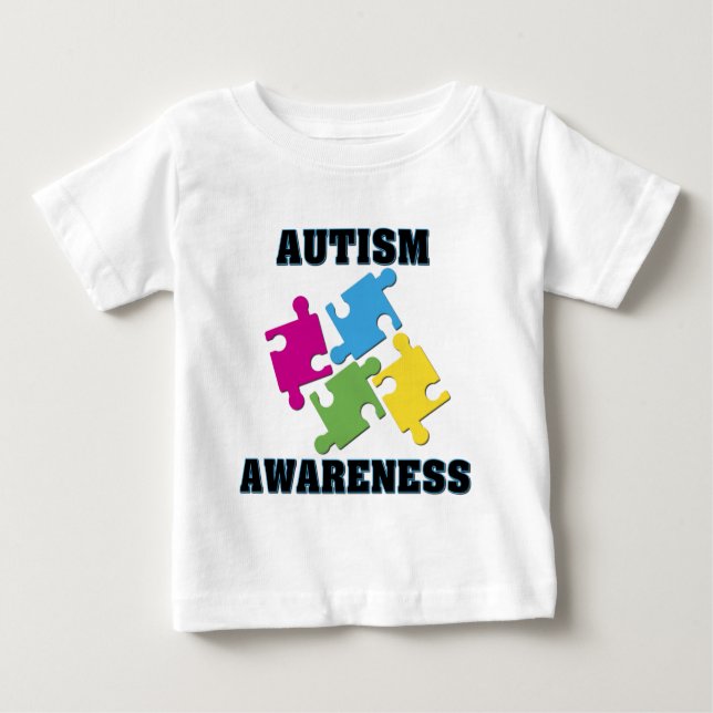 Autism Baby T-Shirt (Front)