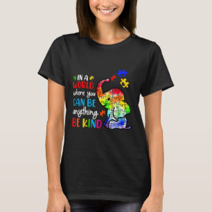 Autism Be Kind Shirt Women Blue Be Kind Autism Awa