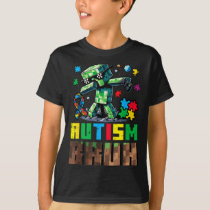 Autism bruh dab asd awareness gamer boys kids yout T-Shirt