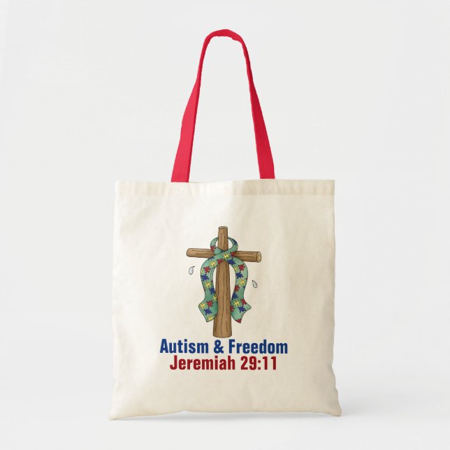 Autism : Budget Tote Bag (Front)