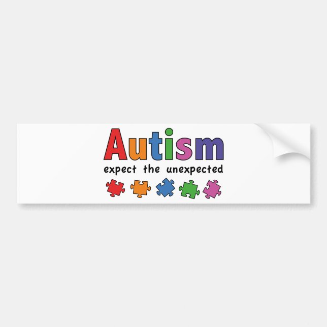 Autism Bumper Sticker (Front)