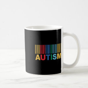 Autism Byrcode Awareness Inclusion Artwork Coffee Mug