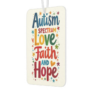 Autism Car Air Freshener