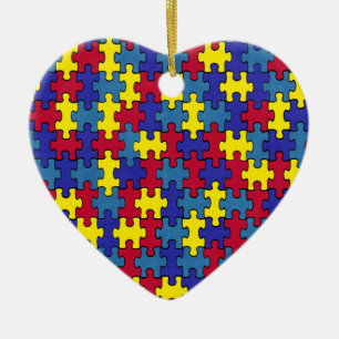 Autism Ceramic Tree Decoration