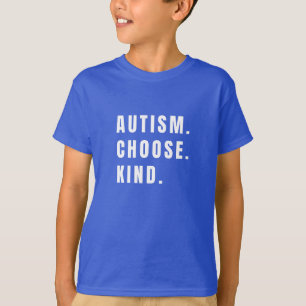 autism choose kind Kids T-Shirt modern