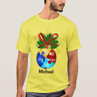 Autism Christmas Bauble T-Shirt