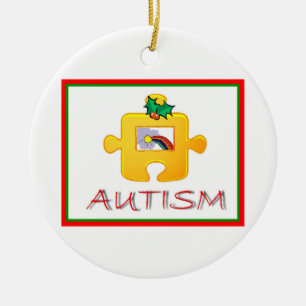 Autism Christmas Ornament