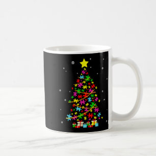 Autism Christmas Tree Autism Christmas  Coffee Mug