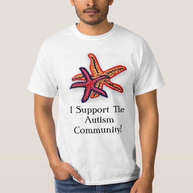 Autism Community Support T Shirt (Front)
