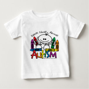 Autism Crayons Baby T-Shirt