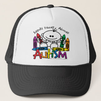 Autism Crayons Trucker Hat