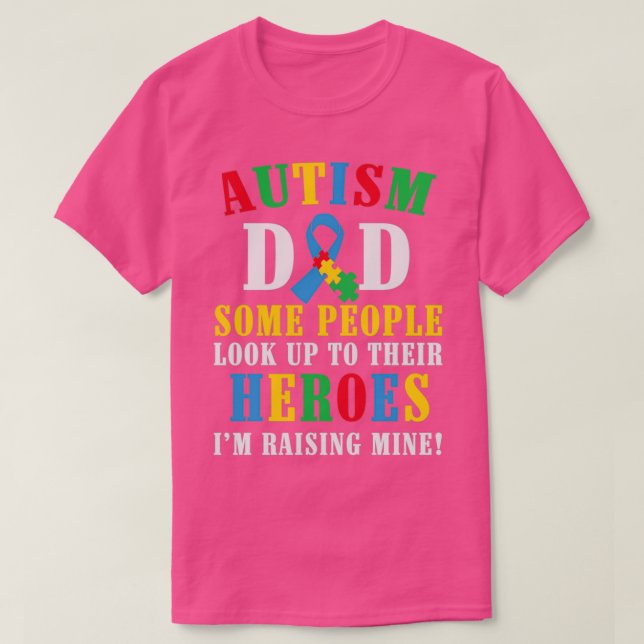 Autism Dad 1 T-Shirt (Design Front)