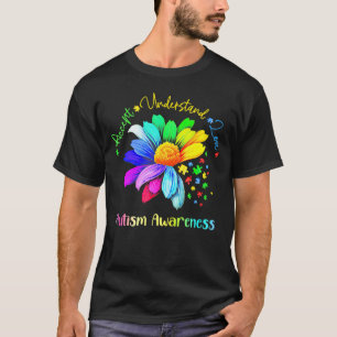 Autism Daisy Accept Understand Love Autism Awarene T-Shirt