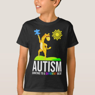 Autism Dancing To A Different Beat Fun Awareness G T-Shirt