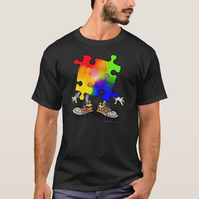 Autism Dark T-Shirt (Front)
