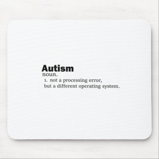 Autism Definition It's Not A Disability A Differen Mouse Pad