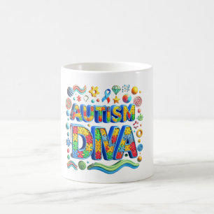 Autism Diva Classic Mug, 11 oz Coffee Mug