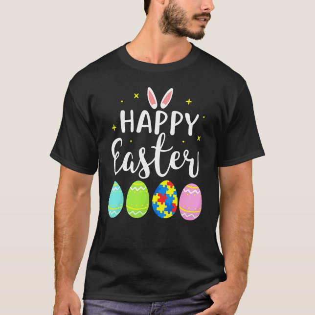 autism easter egg T-Shirt (Front)