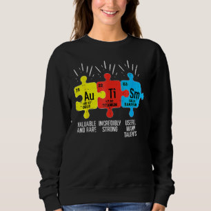 Autism Elements Periodic Table Awareness Asd Men W Sweatshirt