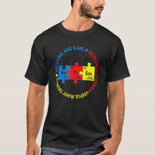 Autism Elements Periodic Table Awareness Asd Men W T-Shirt
