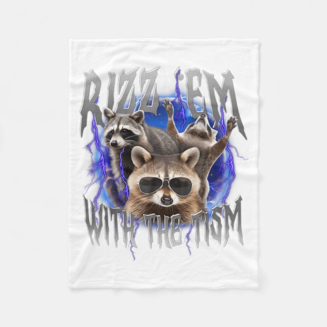 Autism Elopement The Unexpected Workout Funny Fleece Blanket (Front)