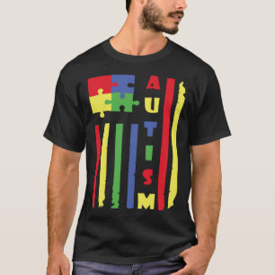 Autism Flag Awareness For Kids Women Men T-Shirt