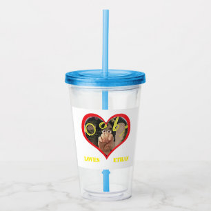 Autism for Ethan,  Acrylic Tumbler