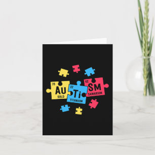 Autism  For Teachers SPED Periodic Table Elements  Card