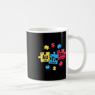 Autism For Teachers Sped Periodic Table Elements Coffee Mug
