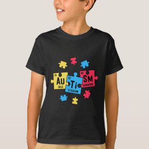 Autism For Teachers Sped Periodic Table Elements  T-Shirt