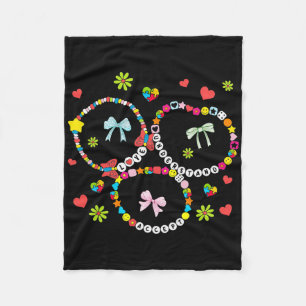 Autism Friendship Bracelet Autism Kid Mum  Fleece Blanket