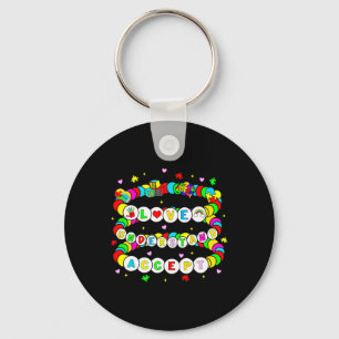 Autism Friendship Bracelet Love Accept Understand Key Ring