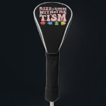 Autism Funny Rizz Em With The Tism Meme Autistic Golf Head Cover<br><div class="desc">Autism Funny Rizz Em With The Tism Meme Autistic</div>