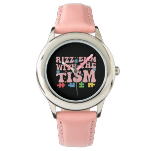 Autism Funny Rizz Em With The Tism Meme Autistic Watch